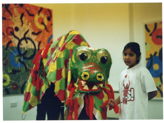 Colour photograph from Children Indoor Activity week, 1997 March 