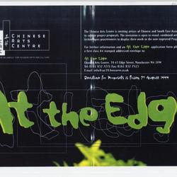 Poster 'At the Edge'