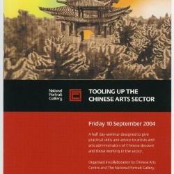 Leaflet 'Tooling up the Chinese Arts Sector'