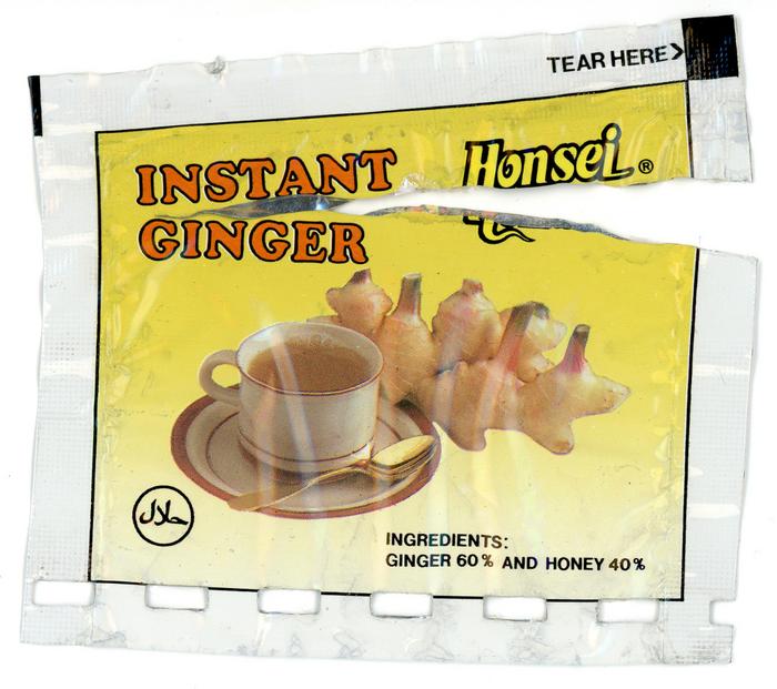 OC/6/2/10/1/5: Packet 'Instant Ginger'